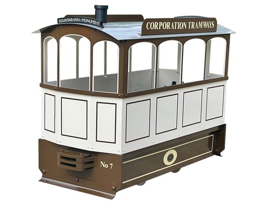 Maxitrak tram engine gauge - maxitrak, 5"