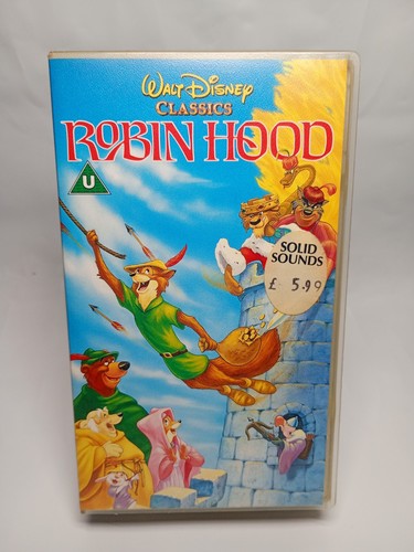 Disney robin hood vhs - disney’s,
