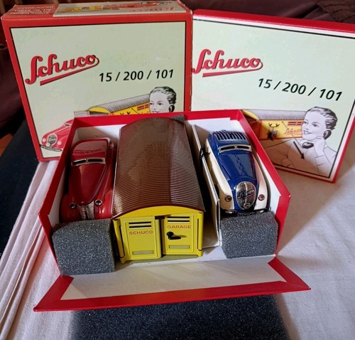 Schuco garage 01071 set - garage,