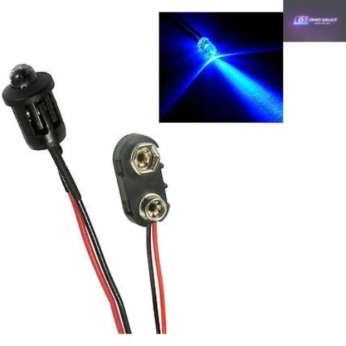 Diy flashing blue fake - flashing,