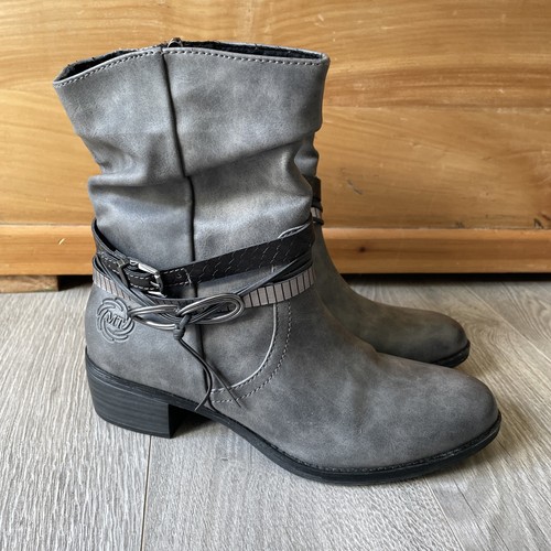 Marco tozzi women grey ankle - women's,