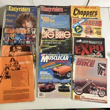 Lot of Easyriders Choppers