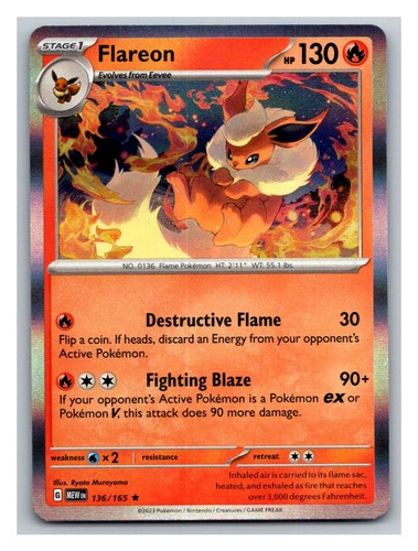 Flareon rare scarlet - rare,
