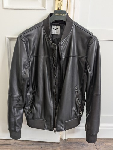 Men zara faux leather - faux,