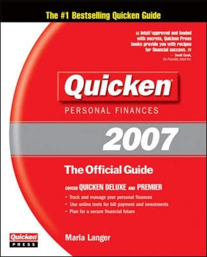 Quicken 2007 the - 2007:, official