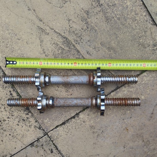 Standard metal dumbbell - 2x,