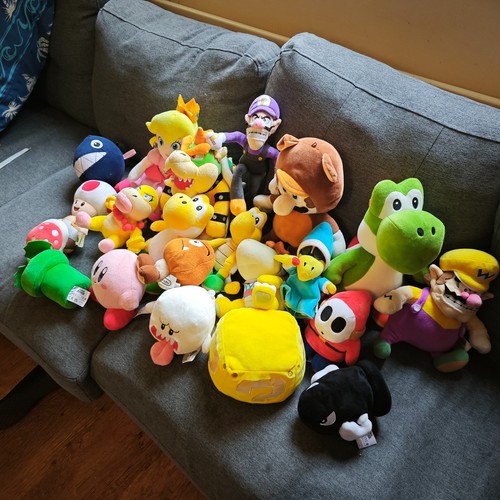 Super mario plush bundle - super,