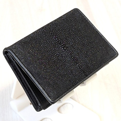 Stingray leather card - leather,