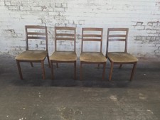 Set Of 4 Nathan Teak Mid-Century Dining Chairs Delivery Available 🚙