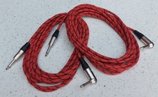 6m Guitar Leads Pk of 2-
