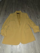 Size 10 M&S Collection Blazer,mustard