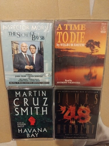 Four audio books cassete - four, on