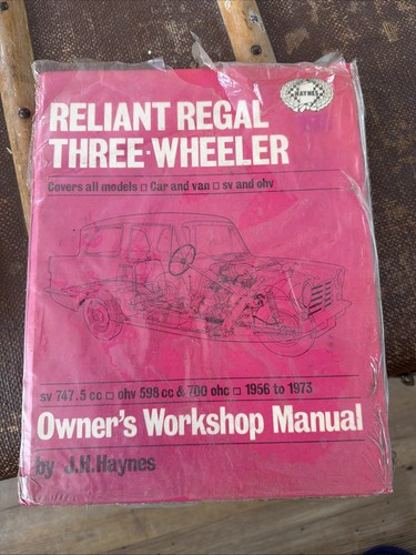 Reliant regal three wheeler - regal,