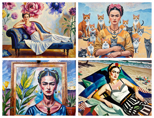 Pack greeting cards arty - greeting,