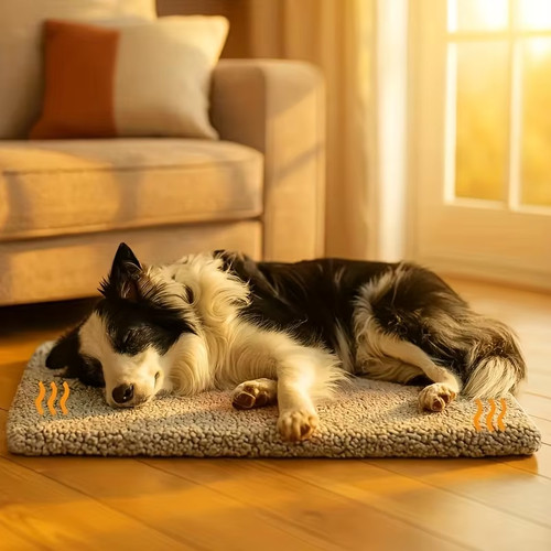 Self heating pet mat - warm, dog