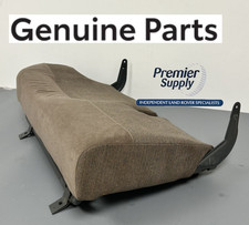 GENUINE LAND ROVER DISCOVERY 1 BAHAMA BEIGE CLOTH REAR SEAT SPLIT MWC6848SUC