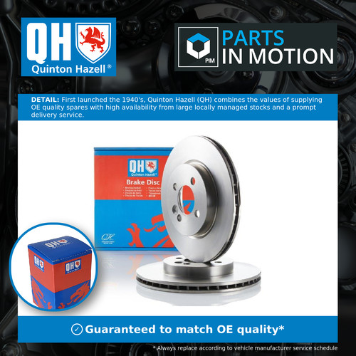 Brake discs pair vented - brake,