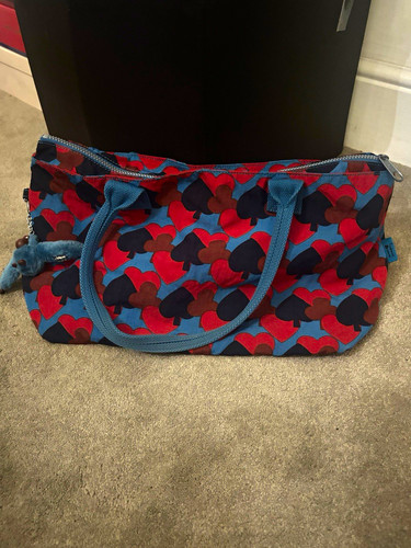 Kipling blue red black camo - kipling, blue/red/black