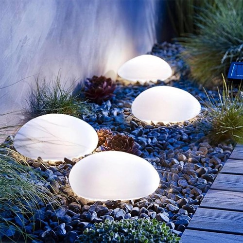 2pcs solar stone - solar, light