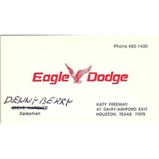 Denny Berry Katy Freeway Eagle