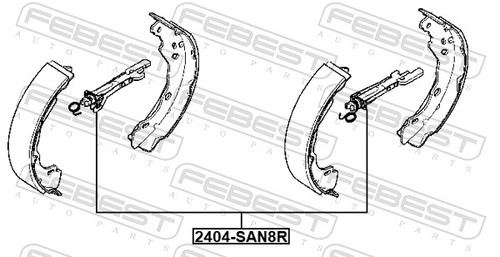 Fits febest 2404 - fits,