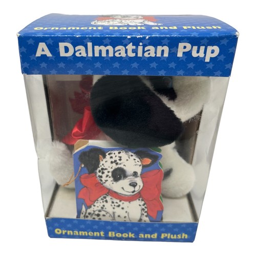 Dalmation pup ornament book - dalmation,