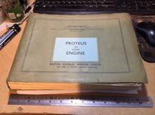USED Bristol Aero Engine School Lecture Notes Proteus 765 Series Engine 1960
