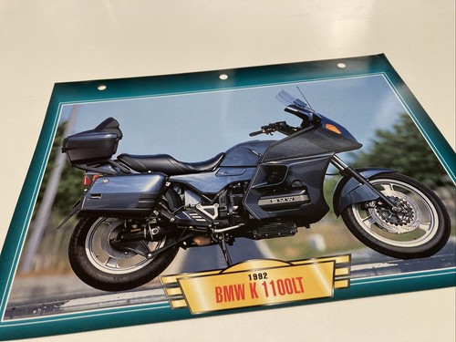 Bmw 1100 k1100lt - bmw, 1992