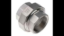 Stainless Steel Pipe Fittings  :  Marine Grade 316  :  BSP Threaded