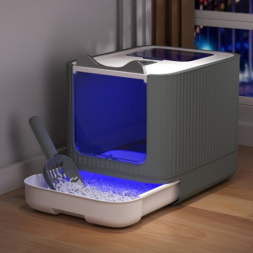 Large cat litter box - /,