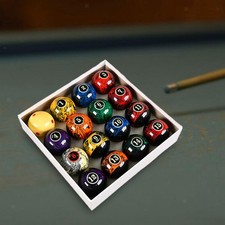 16 Pieces Pool Table Balls