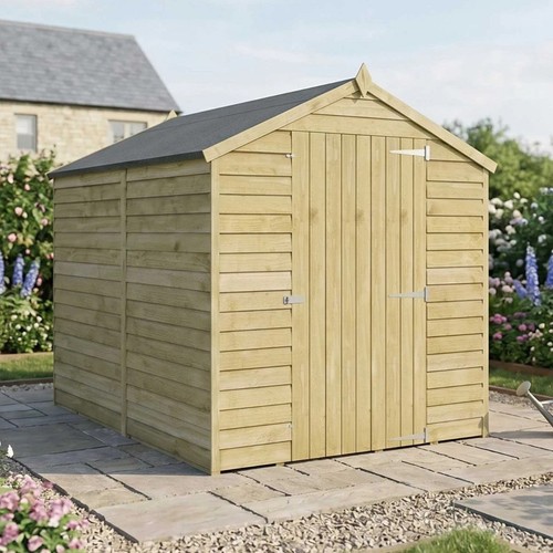 8x6 wooden garden - 8x6, shed
