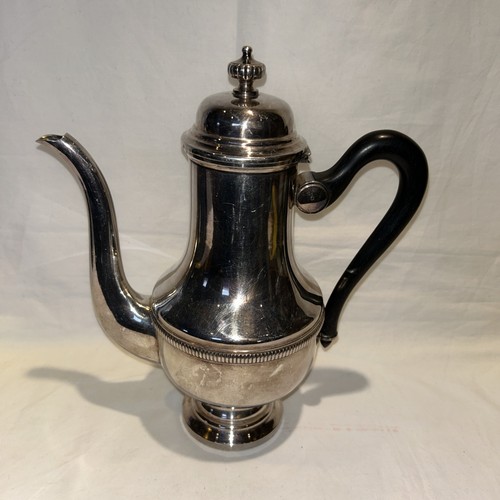 Vintage silver coffee pot - coffee, with