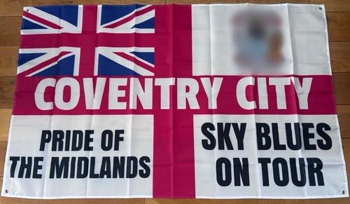 5x3ft coventry city flag 4 - 5x3ft,