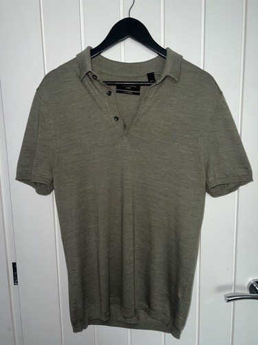 Allsaints ivar merino polo - merino,