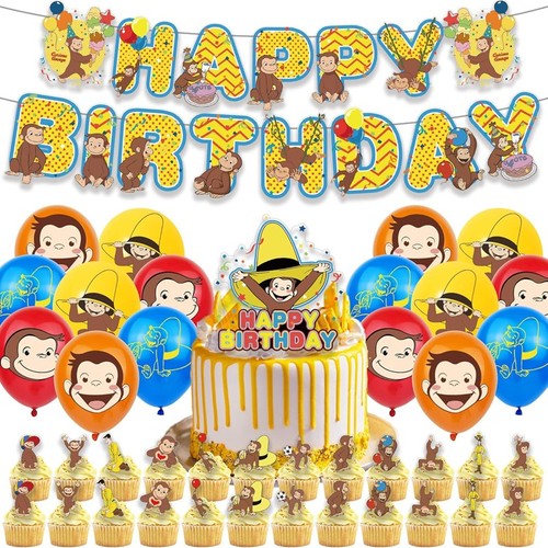 Curious george monkey - curious, birthday