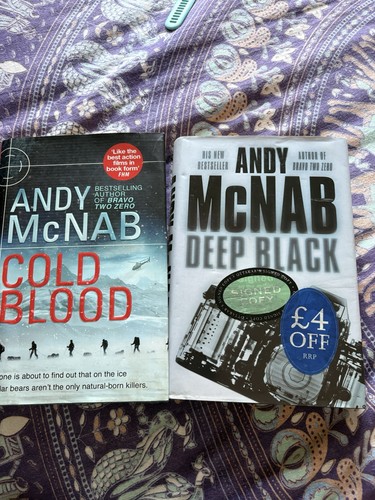 Signed andy mcnab - signed, hardback