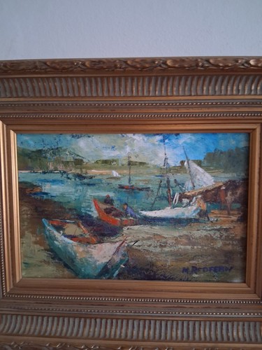 Redfern oil painting - m.,