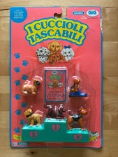 NEW Vintage Puppy In My Pocket Figures Italian Version Sealed