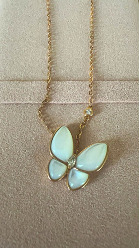 18krose gold butterfly natural - gold,
