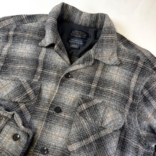 Pendleton gray shadow plaid - shadow,