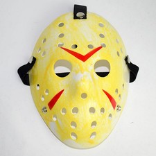 Hockey Mask Cosplay New Adult One Size Halloween Friday The 13th Jason Voorhees