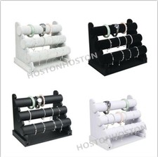 3 Three Tiers Bangle Watch Bracelet Jewellery DISPLAY STAND UK SELLER 