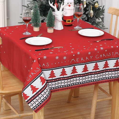 Christmas tablecloth 180gsm - christmas,
