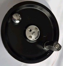 SYSTEM 2 SALMON FLY REEL SPARE SPOOL #10/11 WITH LINE POSSIBLY CORTLAND 444