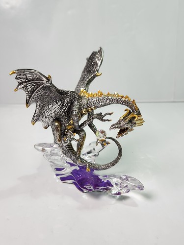 Franklin mint dragon statue - franklin,