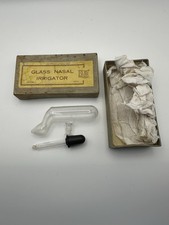 Vintage Glass Nasal Irrigator
