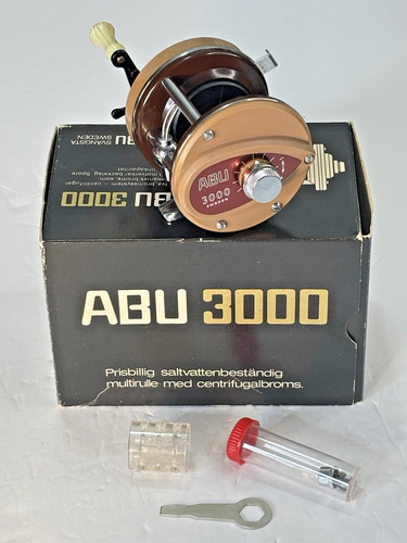 Vintage abu 3000 box - abu, and