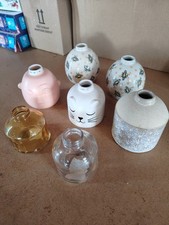 7 x Wholesale Joblot Flower Vase Plant Pot Home Decor Tableware Centrepiece