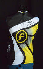 FDX Mens Sleeveless Cycling Jersey Team Racing Cycle Top Breathable Biking Shirt